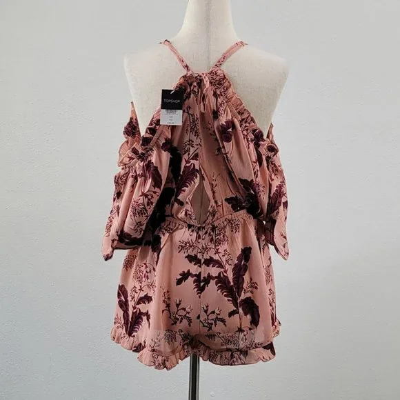 TOPSHOP coverup romper playsuit NEW - Picture 6 of 9